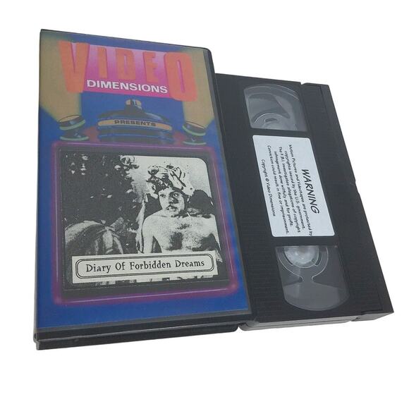 Vintage Diary Of Forbidden Dreams Roman Polanski Video Dimensions - Picture 1 of 4